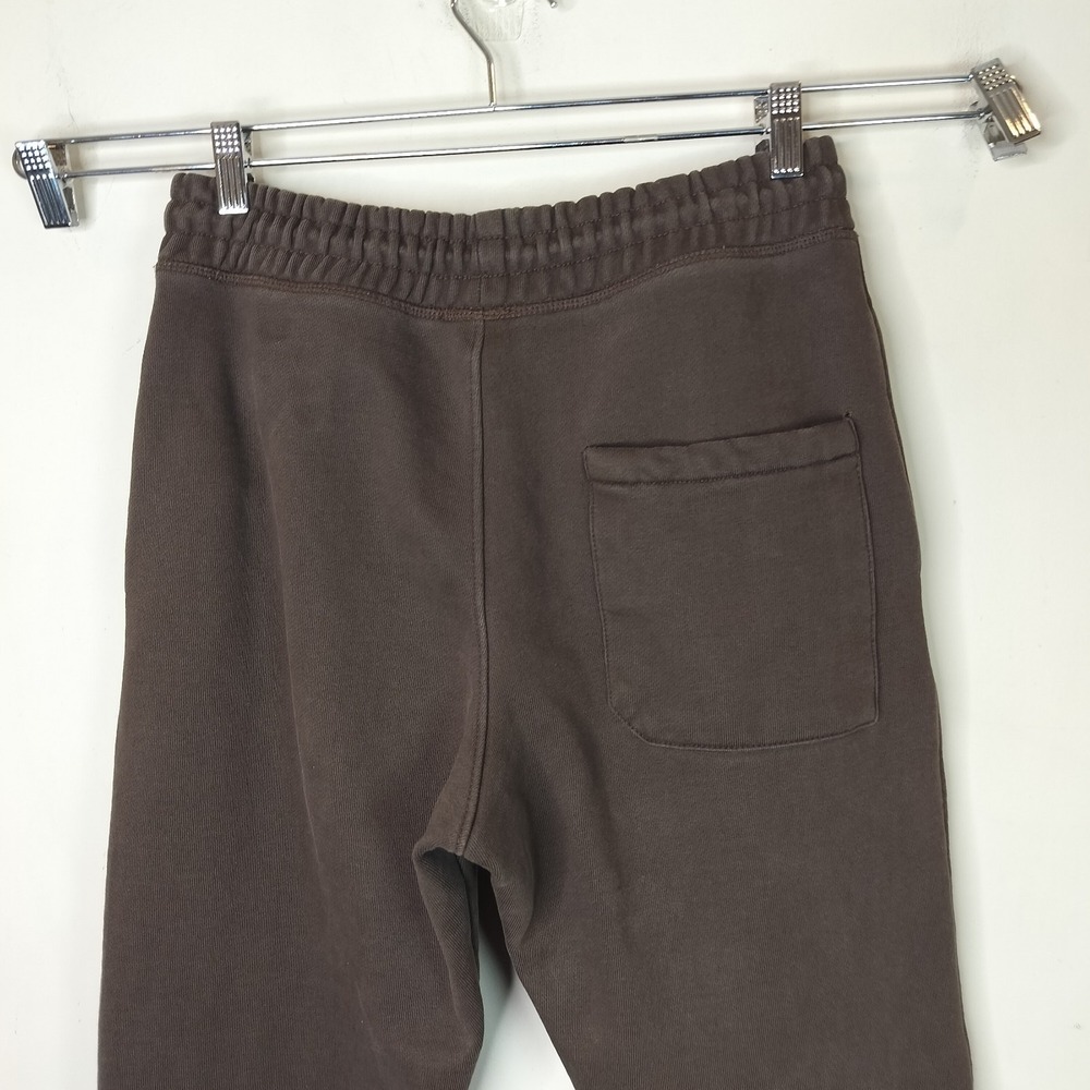 Sheila Rashid Sweatpants Heavy Fleece Drawstring Rib Knit Cuff - Picture 9 of 10